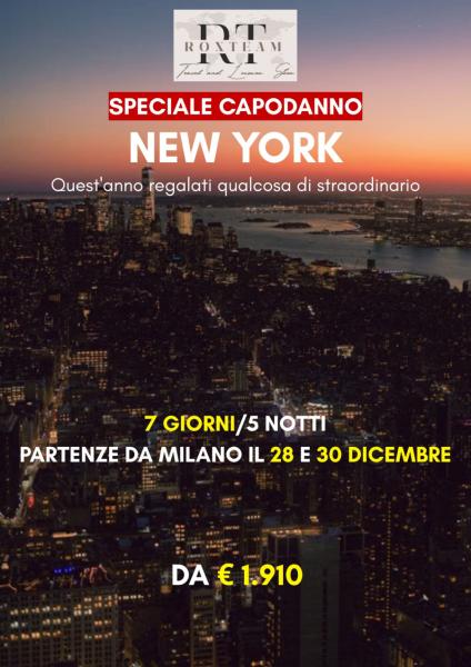 Capodanno a NEW YORK
