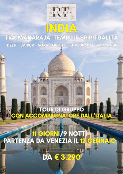 INDIA: Tra maharaja, templi e spiritualità