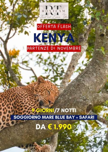 KENYA: soggiorno mare e safari